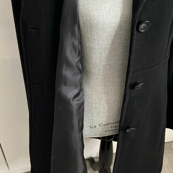 ANNE KLEIN Single Breast Wool  Coat, Size M - Picture 8 of 12